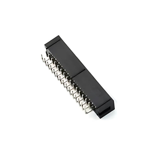 Conector DC3-40P macho curvo de 2 x 20 pines-1
