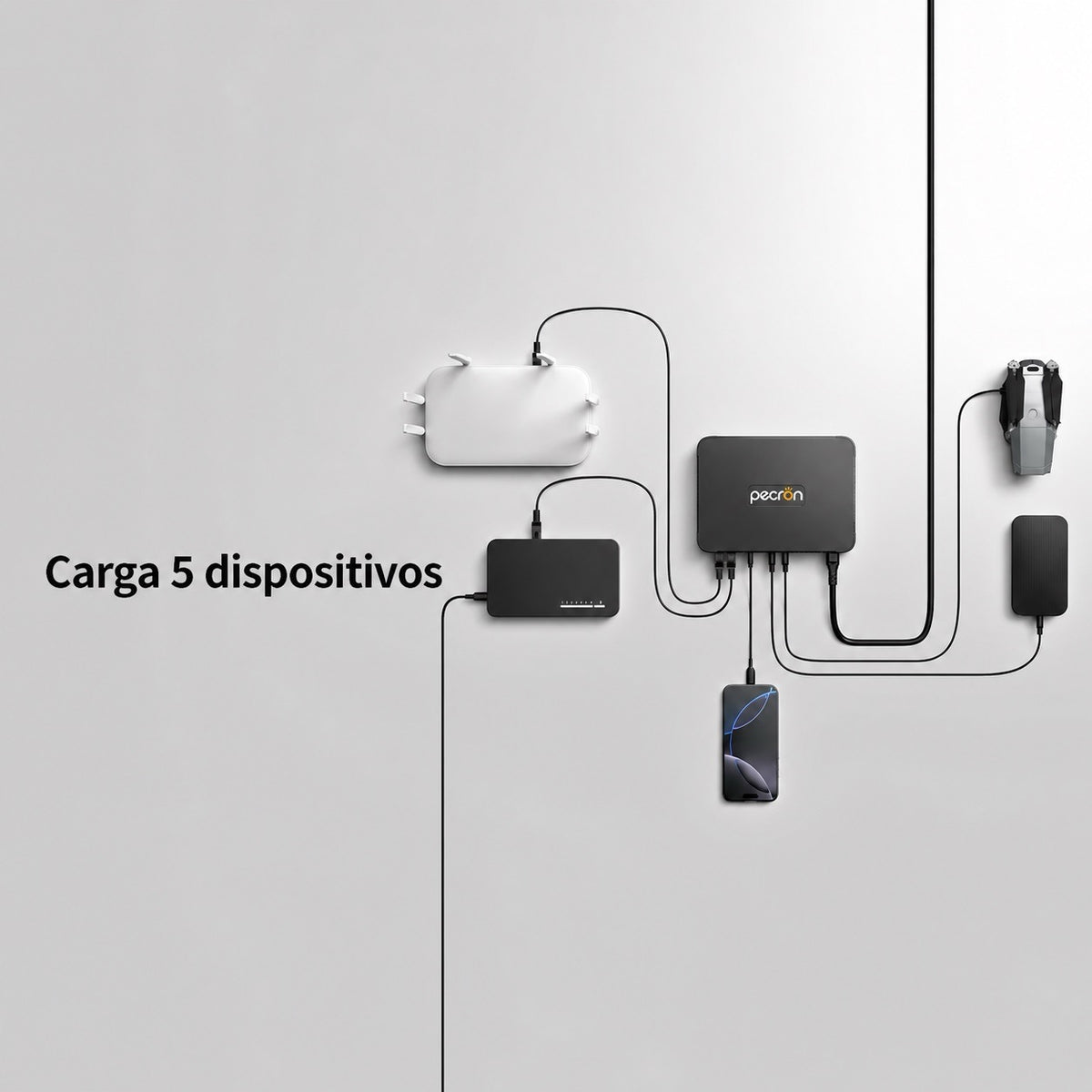 Mini UPS DC Precron D77 - 77 Wh