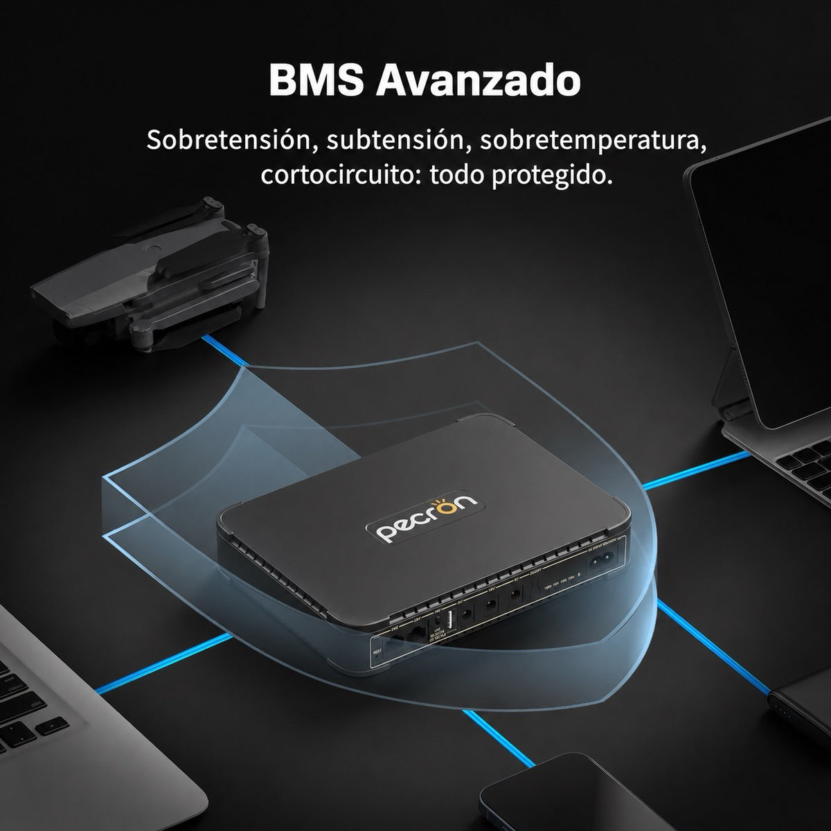 Mini UPS DC Precron D77 - 77 Wh