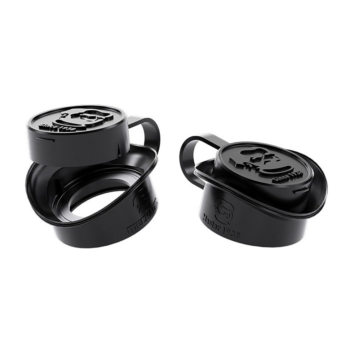 Protectores con tapa Mechanic DFC para oculares de microscopio, par-1