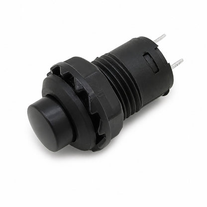 Pulsador con enclave DS-428 de 12mm 3A 125V - negro-1