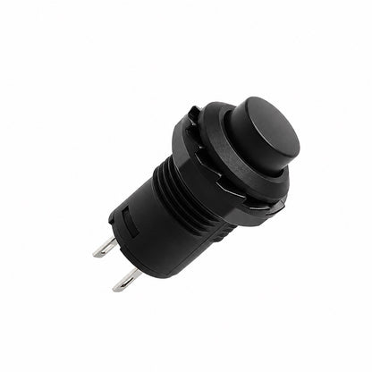 Pulsador con enclave DS-428 de 12mm 3A 125V - negro-2