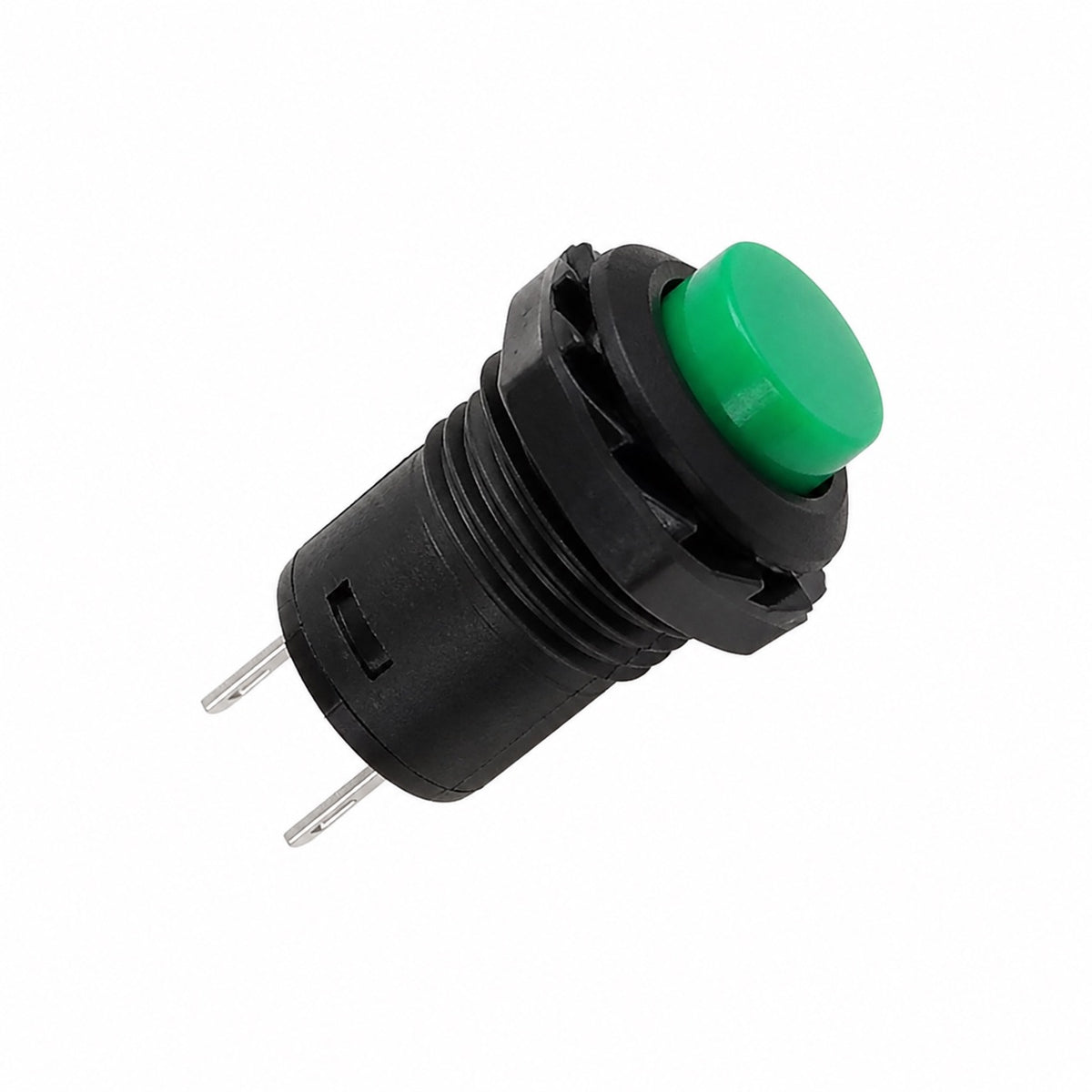 Pulsador con enclave DS-428 de 12mm 3A 125V - verde-2