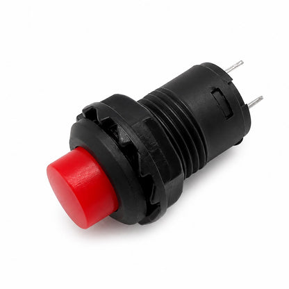 Pulsador con enclave DS-428 de 12mm 3A 125V - rojo-1