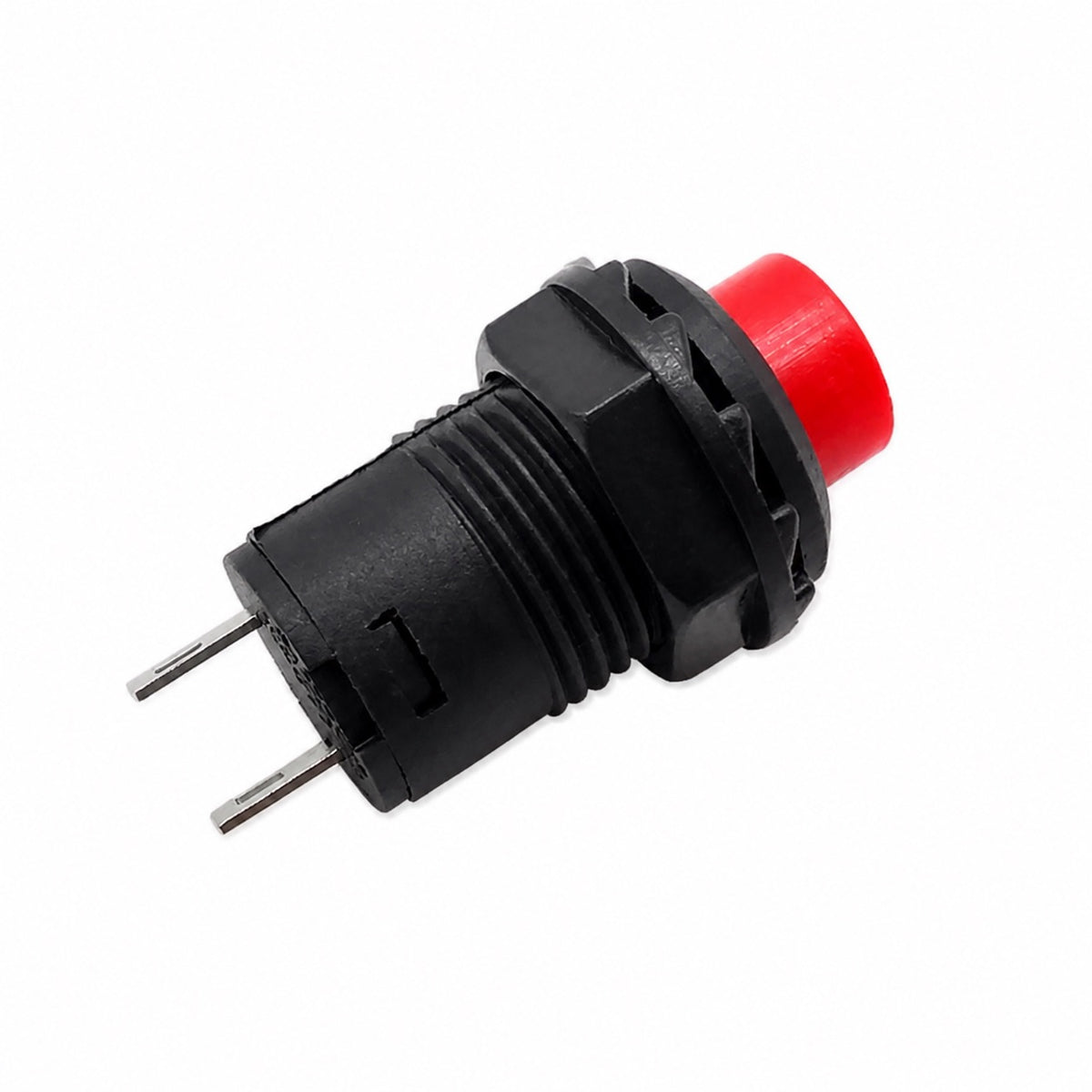 Pulsador con enclave DS-428 de 12mm 3A 125V - rojo-2
