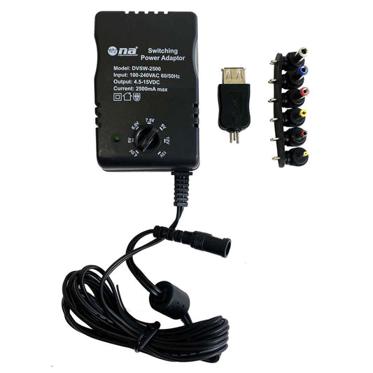 Adaptador AC-DC universal N.A. de 4.5 a 15 V - 2.5A-1