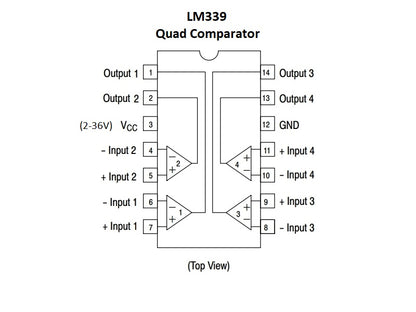 Amplificador Operacional LM339-2