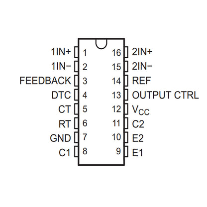 Switch controlador TL494-2