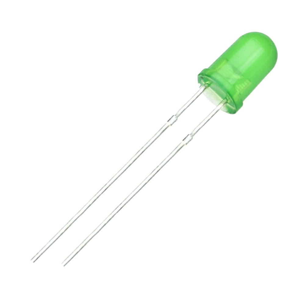 LED verde de 5 mm-1