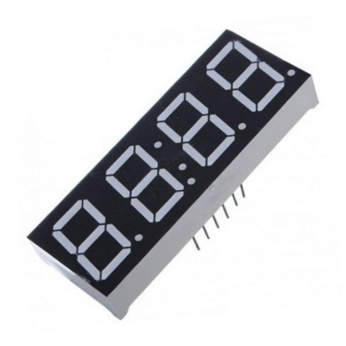 Display de 7 segmentos de reloj, ánodo común de 0.28"-1