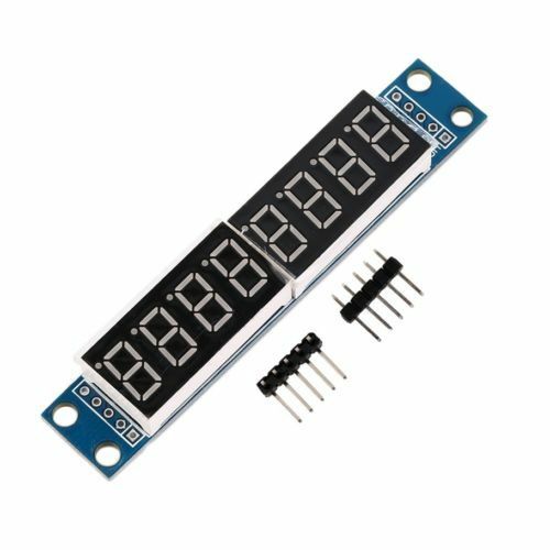 Módulo de display de 8 dígitos, MAX7219-1
