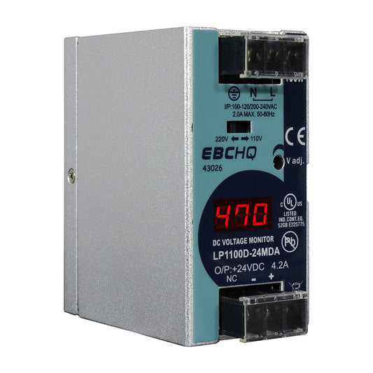 Fuente de poder EBCHQ 100W 24 VDC 4.2A 43026-1