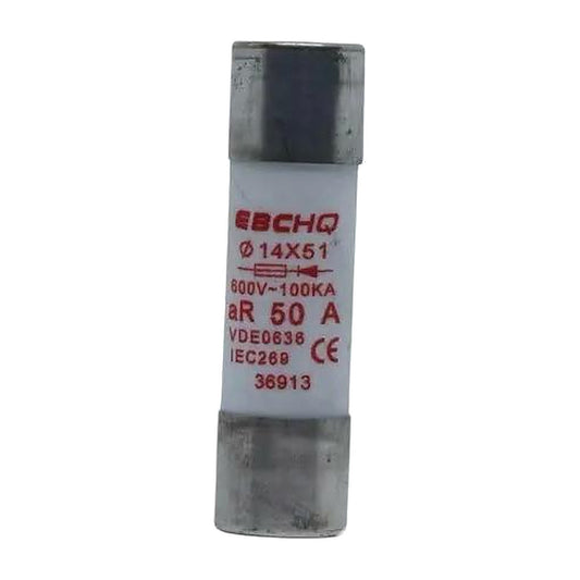 Fusible ultrarrápido aR EBCHQ de 50A 14x51 mm-1
