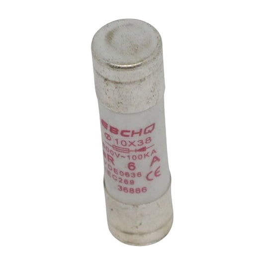 Fusible ultrarrápido aR EBCHQ de 6A 10x38 mm-1