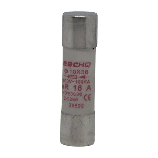 Fusible ultrarrápido aR EBCHQ de 16A 10x38 mm-1