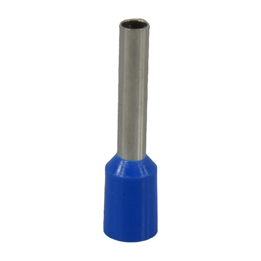 Terminal tubo EBCHQ 14 AWG azul bolsa de 100 E2512-1