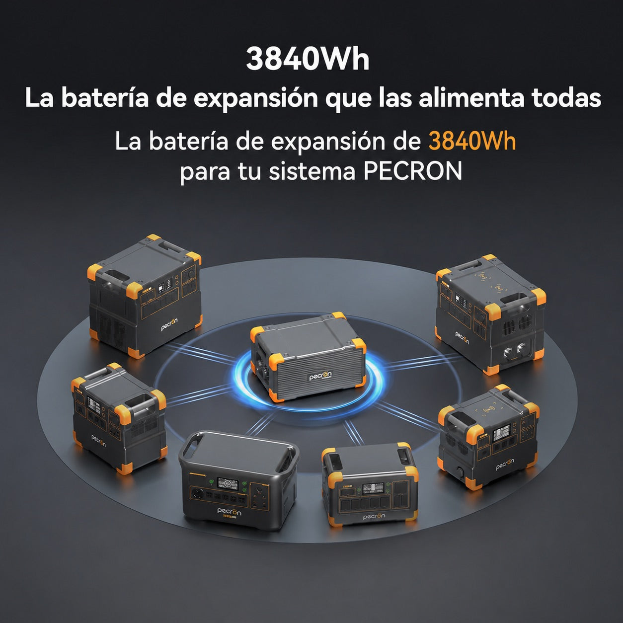 Batería de expansión para estaciones Pecron EP3800-48V