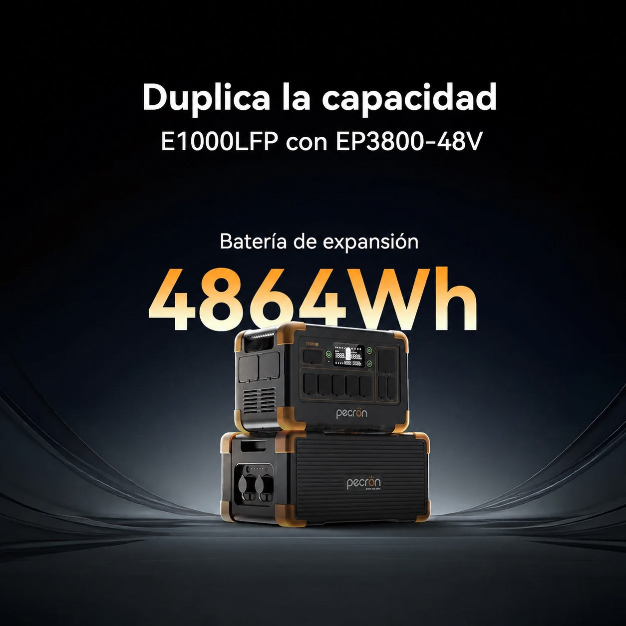 Batería de expansión para estaciones Pecron EP3800-48V