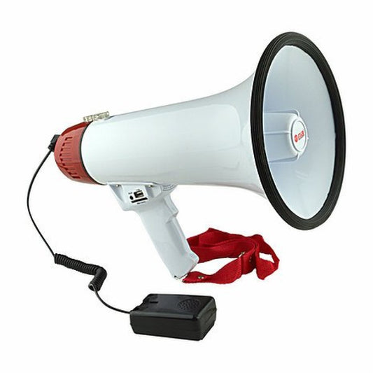 Megáfono N.A. recargable con BT, SD, USB y grabadora 50W-1
