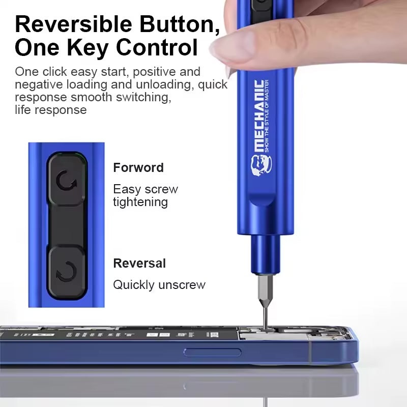 Destornillador inalámbrico recargable Mechanic ES240-2