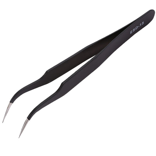 Pinza de precisión antiestática ZD ESD-15-1