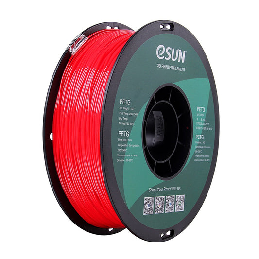 Filamento eSUN PETG rojo-1