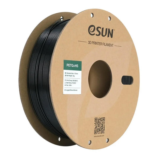 Filamento eSUN PETG+ HS negro-1