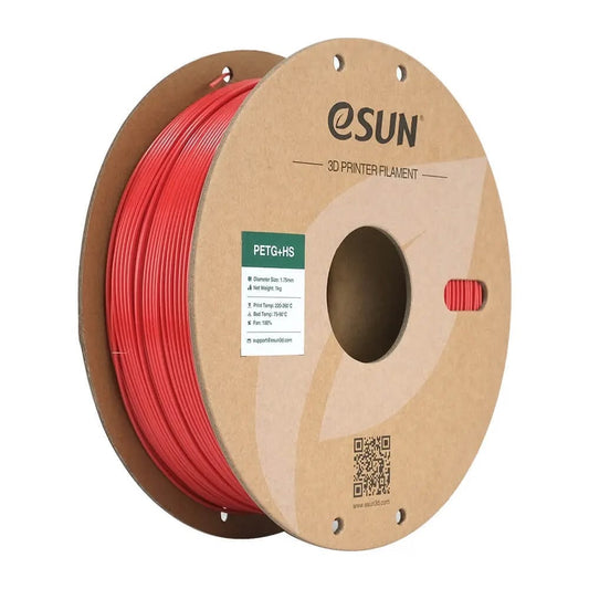 Filamento eSUN PETG+ HS rojo-1