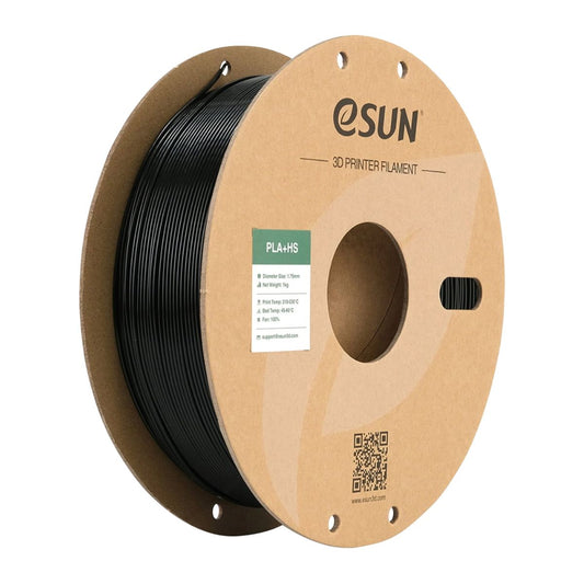 Filamento eSUN PLA+ HS negro-1