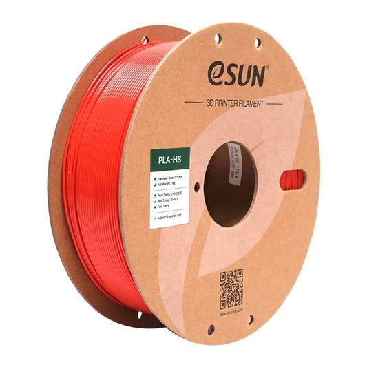 Filamento eSUN PLA+ HS rojo-1