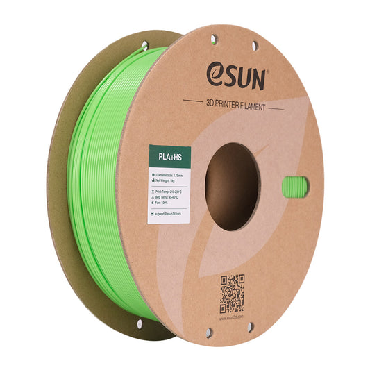 Filamento eSUN PLA+ HS verde claro
