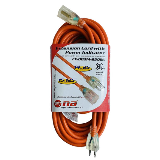 Extensión eléctrica N.A. calibre 14 anaranjada - 7.5m-1