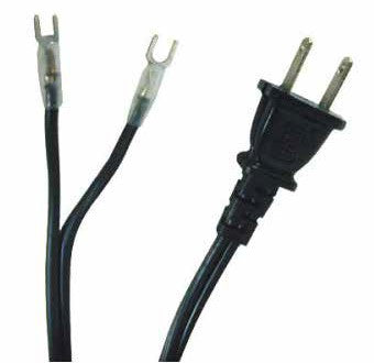 Cable N.A. para AC con espiga y terminales metálicas-1