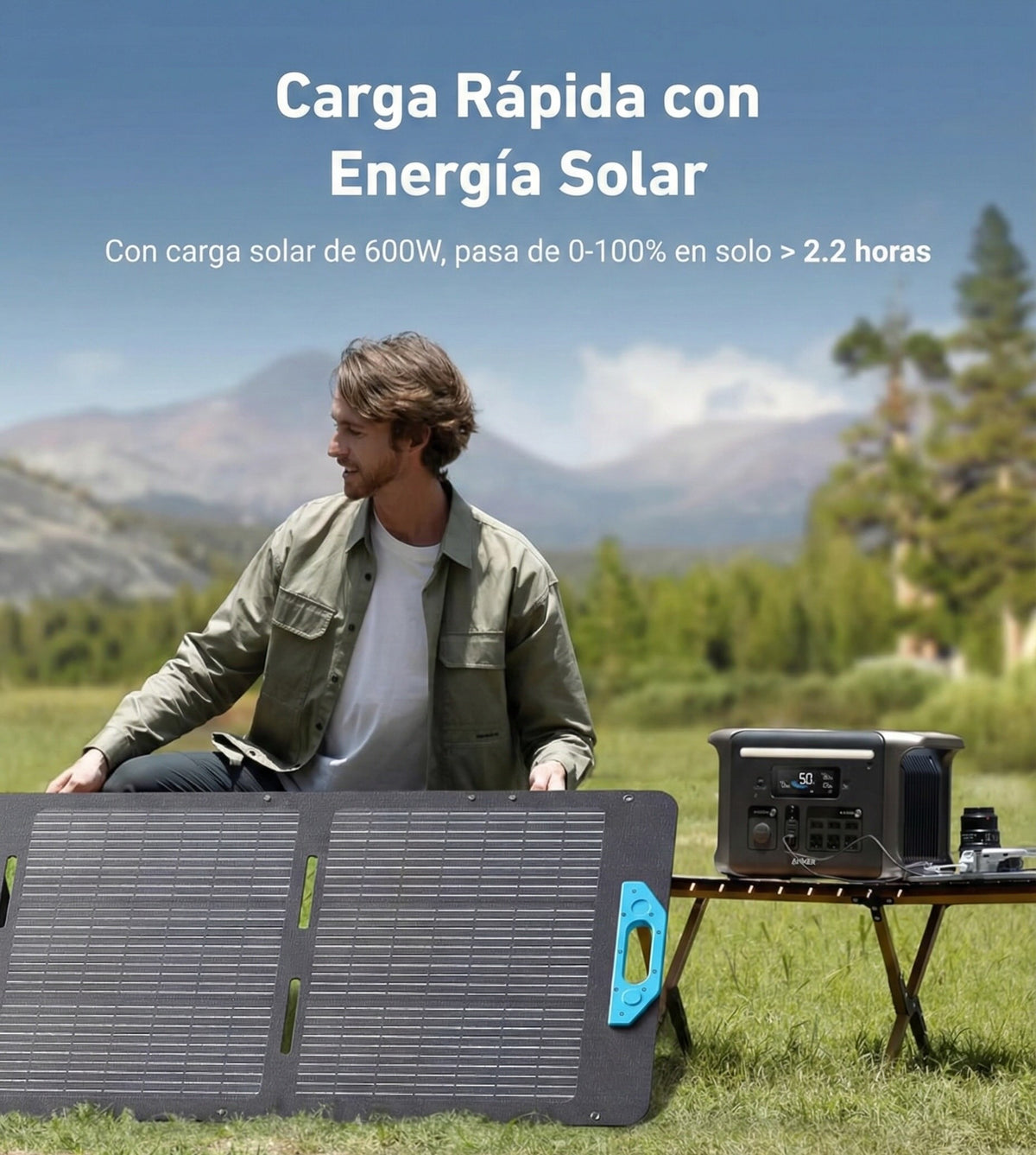 Estación eléctrica portátil Anker Solix F1500