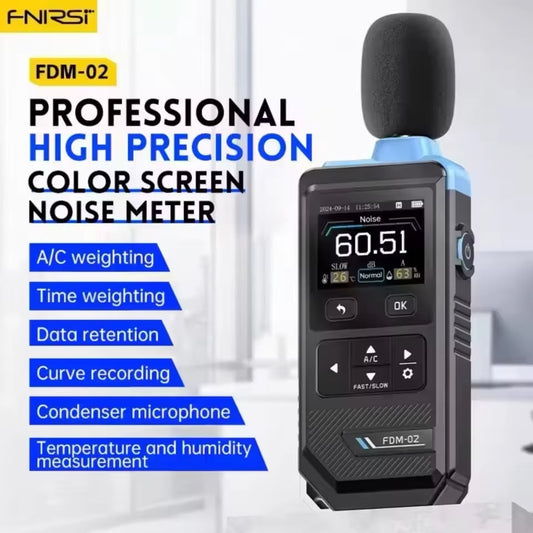 Medidor de nivel de sonido Fnirsi FDM-02-2