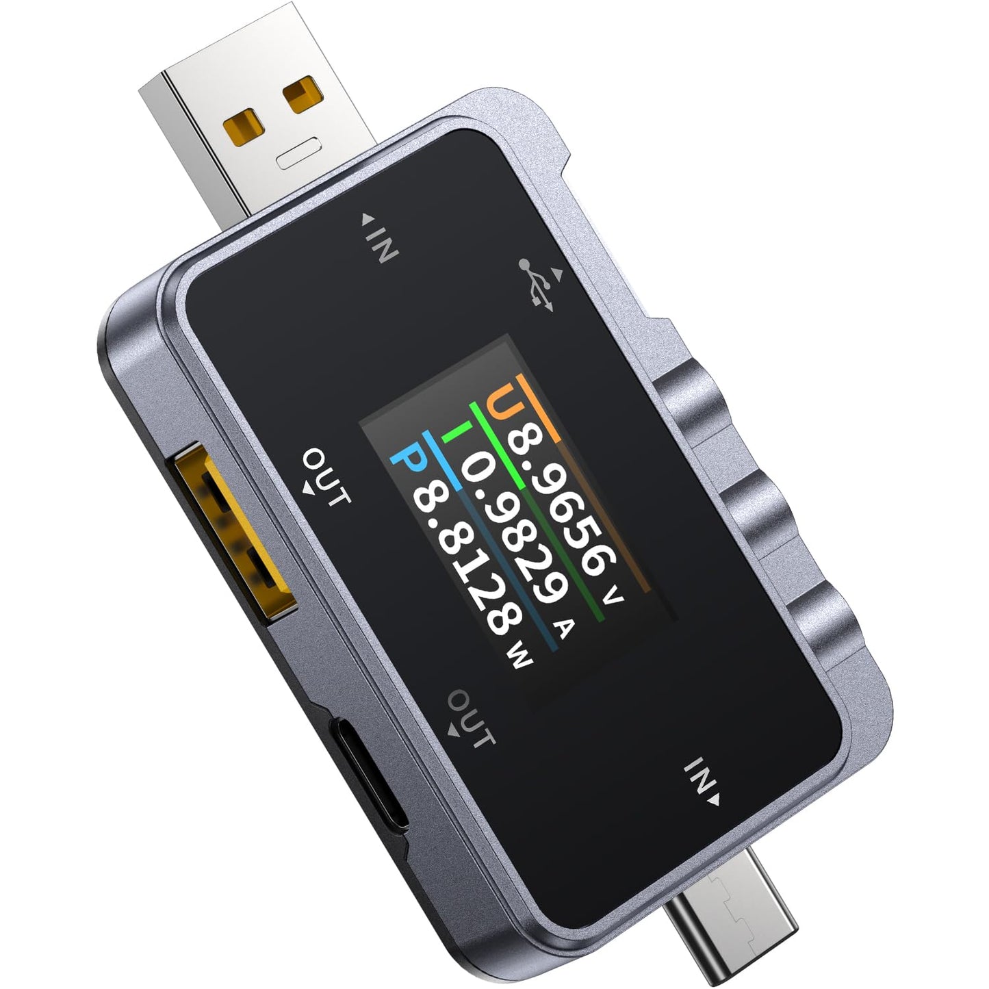 Tester USB Fnirsi FNAC USB-C y USB-A de 6.5A-1