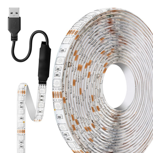 Tira LED multicolor RGB audiorítmica de 2 m-1