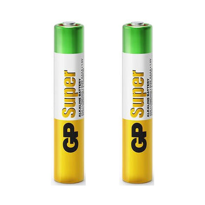 Batería GP Super Alcalina AAAA 1.5V - 2 piezas-1