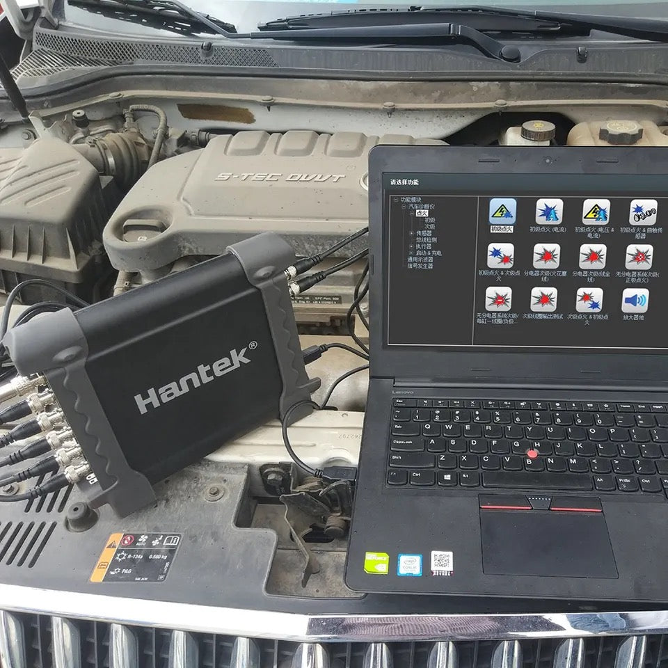 Osciloscopio automotriz para PC Hantek 1008B-4