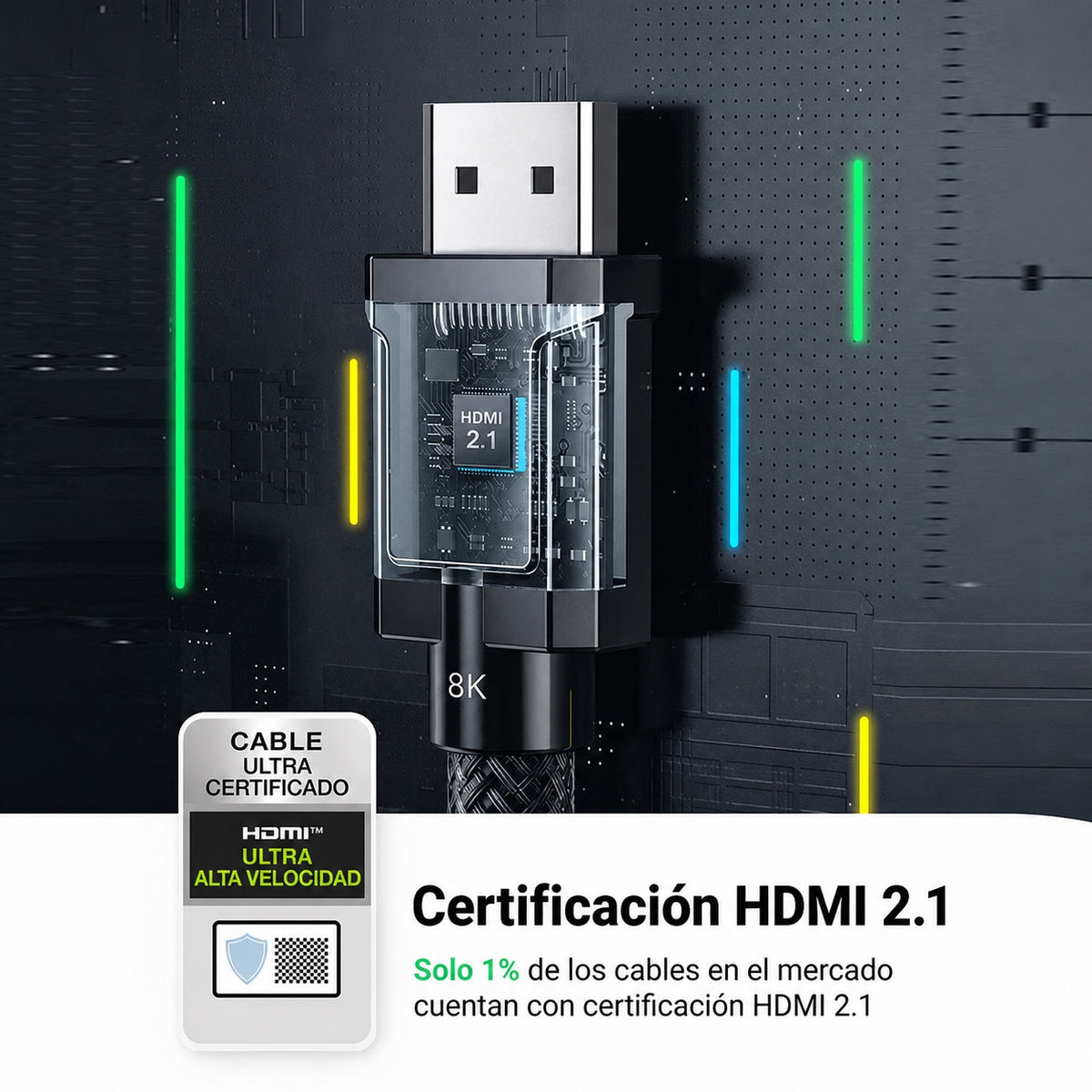 Cable HDMI 8K UGREEN de 3m