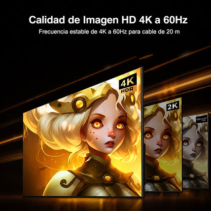 Cable HDMI 4K de fibra óptica UGREEN de 10m