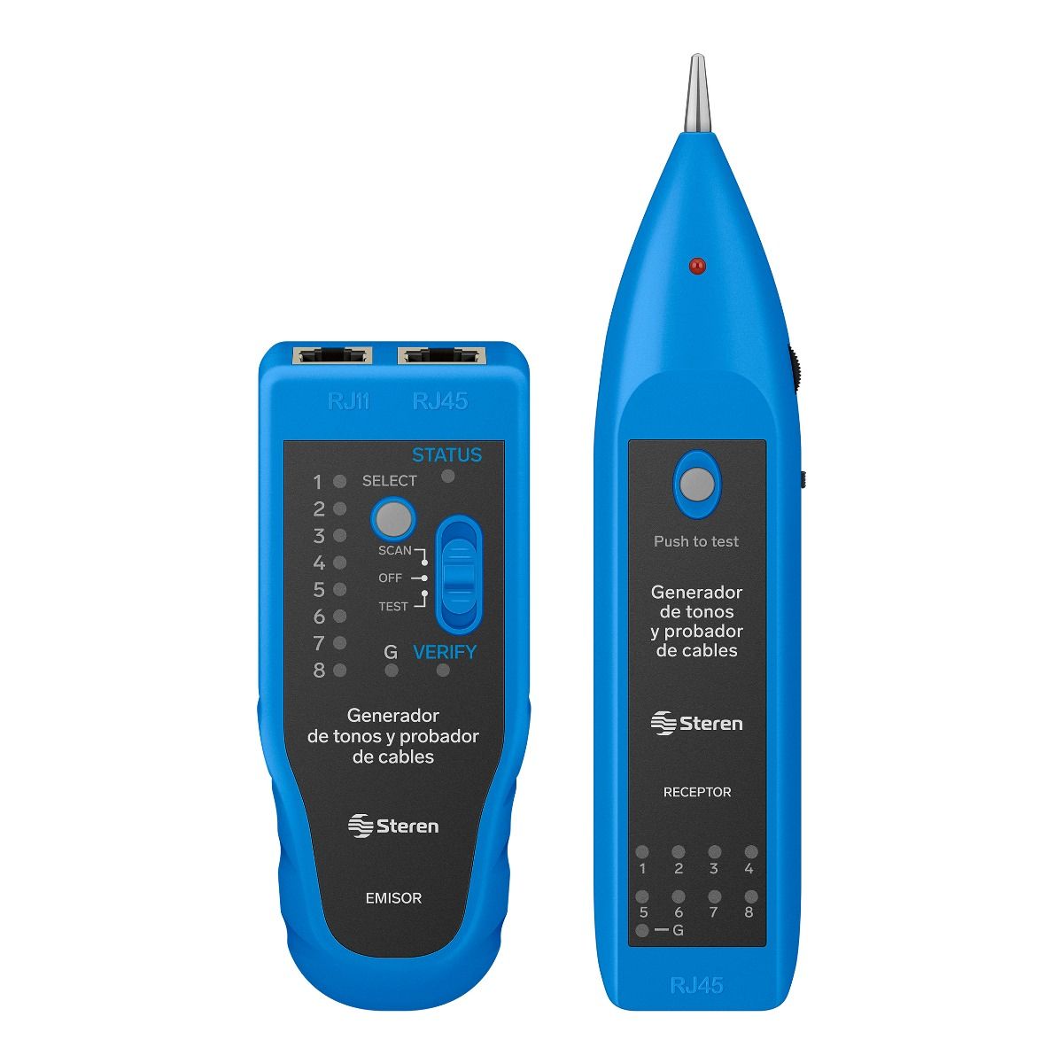 Generador de tonos para identificar cables de red