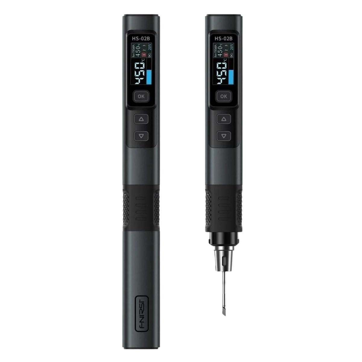 Cautín ajustable para microsoldadura USB-C Fnirsi HS-02B-3