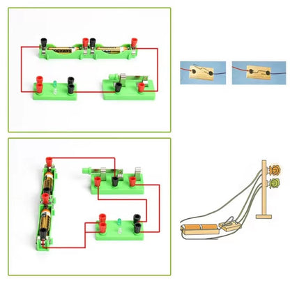 Kit educativo de electromagnetismo de 25 piezas-4
