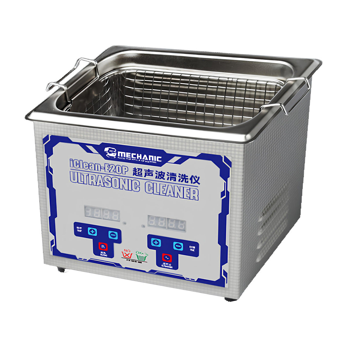 Limpiador ultrasónico Mechanic iClean E20P de 2 litros-1