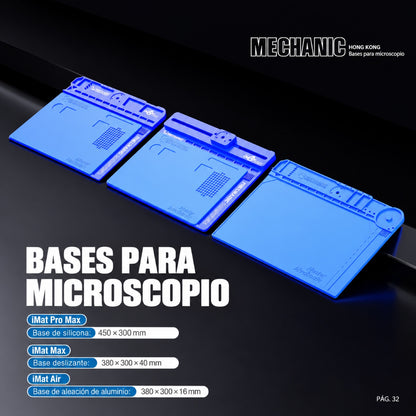 Base de silicona Mechanic iMat Pro Max para microscopio-2