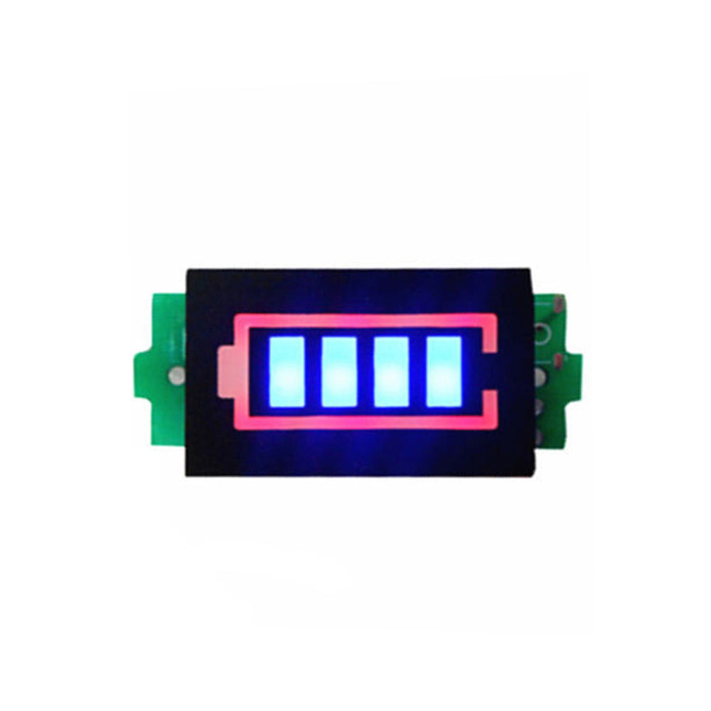 Indicador de carga de banco de baterías litio de 12.6V (3 baterías)-1