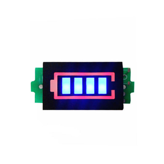 Indicador de carga de banco de baterías litio de 12.6V (3 baterías)-1
