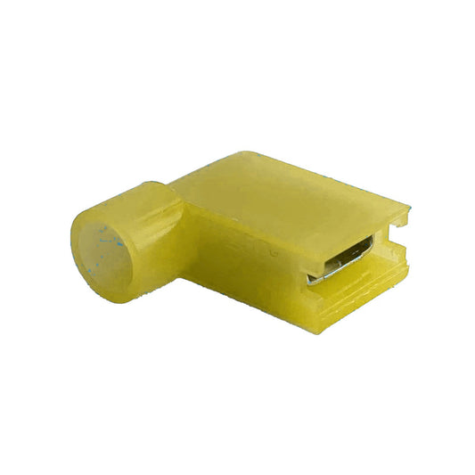 Terminal macho en L con nylon para cables 12-10-1