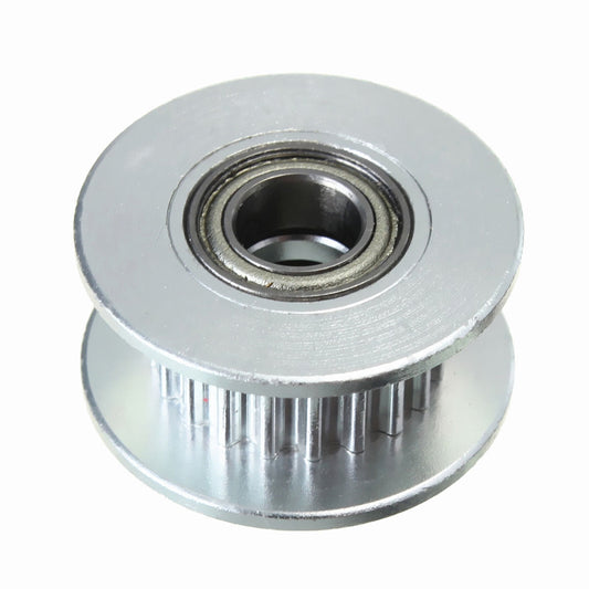 Polea GT2 delgada de 20 dientes para faja de 6mm y eje de 5mm-1